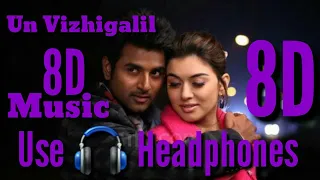 Un Vizhigalil Vizhuntha Song 8D|Maan Karate|8D MUSIC|