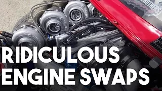 12 Ridiculous Engine Swaps