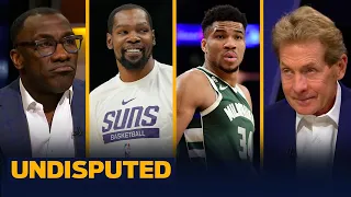 Giannis jokes he can teach Kevin Durant how to carry his own team | NBA | UNDISPUTED