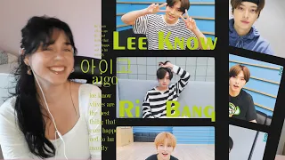 Stray Kids Lee Know Reaction: let's appreciate lee know ri bang