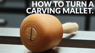 How to turn a Carving Mallet with Emma Cook