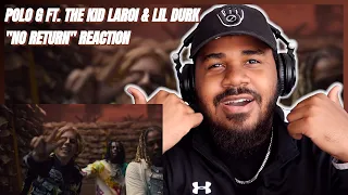 Polo G - No Return ft. The Kid LAROI, Lil Durk (Official Music Video) REACTION