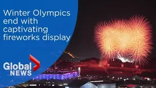 Winter Olympics 2018 in Pyeongchang concludes with captivating fireworks display