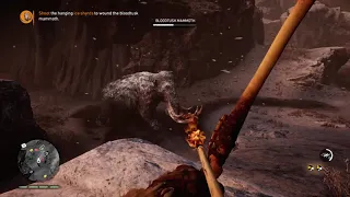 Far Cry primal Defeating bloodtusk mammoth