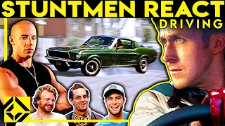 Stuntmen React to Bad & Great Hollywood Driving