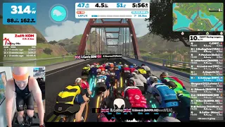 Zwift Racing League Week 5 - EMEA West D3 B - Two Bridges Loop