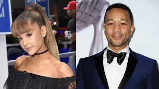 Ariana Grande & John Legend Duet "Beauty & The Beast" Theme Song for Live-Action Movie