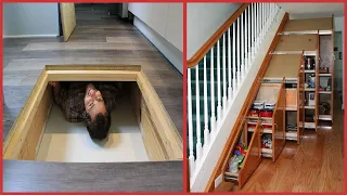 Incredible and Ingenious Hidden Rooms & Secret Furniture | Amazing Home Ideas