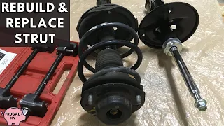 Rebuild and Replace Front Strut | 3rd Generation Toyota Camry