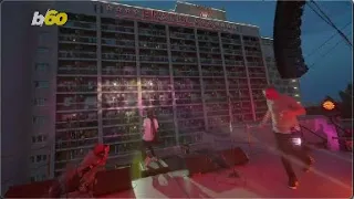 Ukrainian Rock Band Plays Concert for Fans on Hotel Balconies to Adhere to Social Distancing!