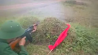 Xem Bộ đội Việt Nam nhả đạn AK - 47 cực đỉnh