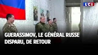 Guerassimov, le général russe disparu, de retour