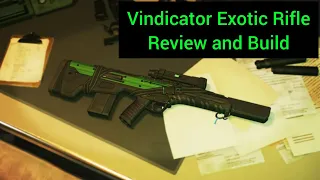 Vindicator Exotic Rifle Review (The Division 2)