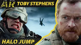 TOBY STEPHENS Halo jump | HUNTER KILLER (2018)