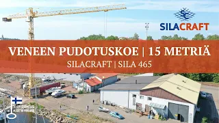 Silacraft | Sila 465 veneen pudotuskoe viidestätoista metristä