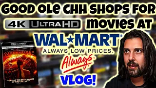 Physical Media SHOPPING VLOG! | Buying 4k Steelbooks and More at Walmart!