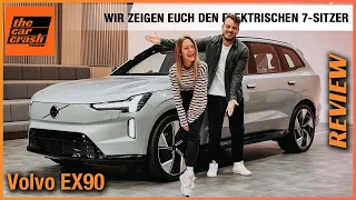 Volvo EX90 im Test (2023) Weltpremiere des RIESEN Elektro-SUV! Review | Preis | Reichweite | EX 90