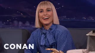 Noomi Rapace Has A Very High Tolerance For Pain | CONAN on TBS