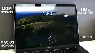How To Bypass MDM MacOS Sonoma - Including Time Machine Restore