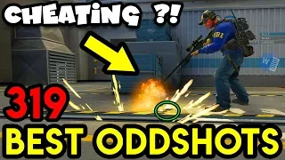 300 IQ WALLBANG *WTF WORD.EXE ?* - CS:GO BEST ODDSHOTS #319