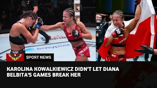 UFC Fight Night 229 Highlights: Karolina Kowalkiewicz Fends Off Game Diana Belbita in Active Fight