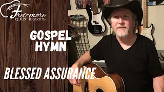 Blessed Assurance - Gospel Hymn - Guitar Lesson