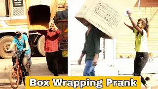 Box Wrapping Prank |Box Wrapping Prank by Girl | Prank in India | Prakash Peswani Prank |