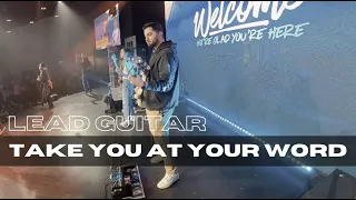 Take You At Your Word - Cody Carnes | In-Ear Mix | Electric Guitar | Live