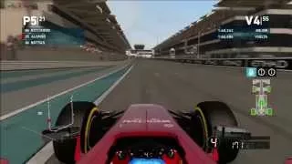 F1 2014 PS3 | 100% Ferrari Alonso | Abu dhabi