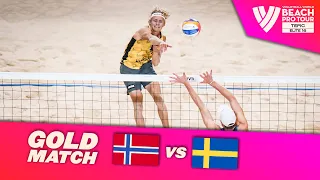 Mol / Sorum  vs. Åhman / Hellvig - Gold Match Highlights Tepic 2023 #BeachProTour