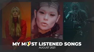 My Most Listened Songs // August 2021