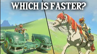 Horse VS Car RACE! Which is Faster? | Zelda: Tears of the Kingdom