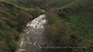 Jordan River / aerial view