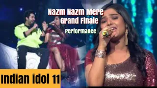 Ankona Indian idol 11-Grand Finale performance-Nazm Nazm Nazm mere-Ayushman khurana-Neha-sj music