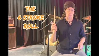 6 Stroke Roll Rudiment | Drum Lesson