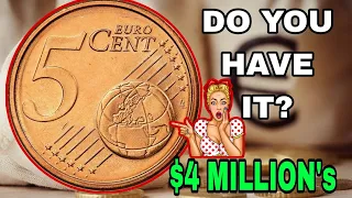 TOP 6 ULTRA 5 EURO CENT COINS IN HISTORY -COINS WORTH MONEY!