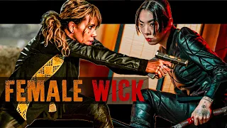 Top 5 Female Assassins/Hitwoman in John Wick Film Series. Fight Scenes 4K