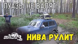 ЛуАЗы не валят, Нива рулит! Покорённый "Таушкан" #АвтоФормула 4х4