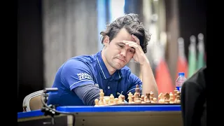 Второй день финального матча Champions Chess Tour между Магнусом Карлсеном и Уэсли Со.