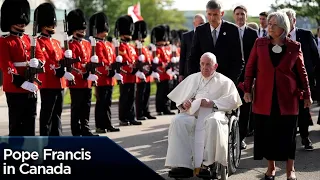 Pope Francis expresses “deep shame and sorrow” for harm done to residential school survivors | FULL