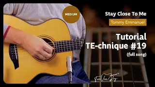 Stay Close To Me (Tommy Emmanuel) - Tutorial