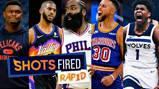 Warriors mit Curry Titelfavorit? Zion Trade & CP3 vs Harden | SHOTS FIRED RAPID C-Bas vs KobeBjoern