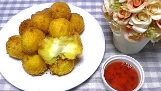 Potato Cheese Balls | Fried Potato Balls | Cooking Show