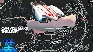 Scramjet Jump Stunt Challenge Over Lake GTA 5 Online