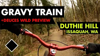 Learn to JUMP on this EXCEPTIONAL mountain bike trail GRAVY TRAIN | DUTHIE HILL BIKE PARK | ISSAQUAH