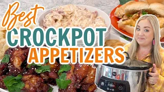 3 EASY AND DELICIOUS CROCKPOT APPETIZERS | BEST FALL APPETIZERS | YOU'VE GOT TO TRY THESE!