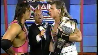 Bret Hart vs. HBK Shawn Michaels Promo