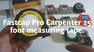 Fastcap Pro Carpenter Metric / Standard 25 foot tape measure & SpeedClip..