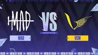 MAD vs VGM Game 2 I AIC 2021 Group Stage Day 5 I V Gaming vs MAD Team Full Game