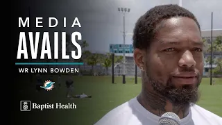 LYNN BOWDEN JR. MEETS WITH THE MEDIA | 2022 OTAS | MIAMI DOLPHINS